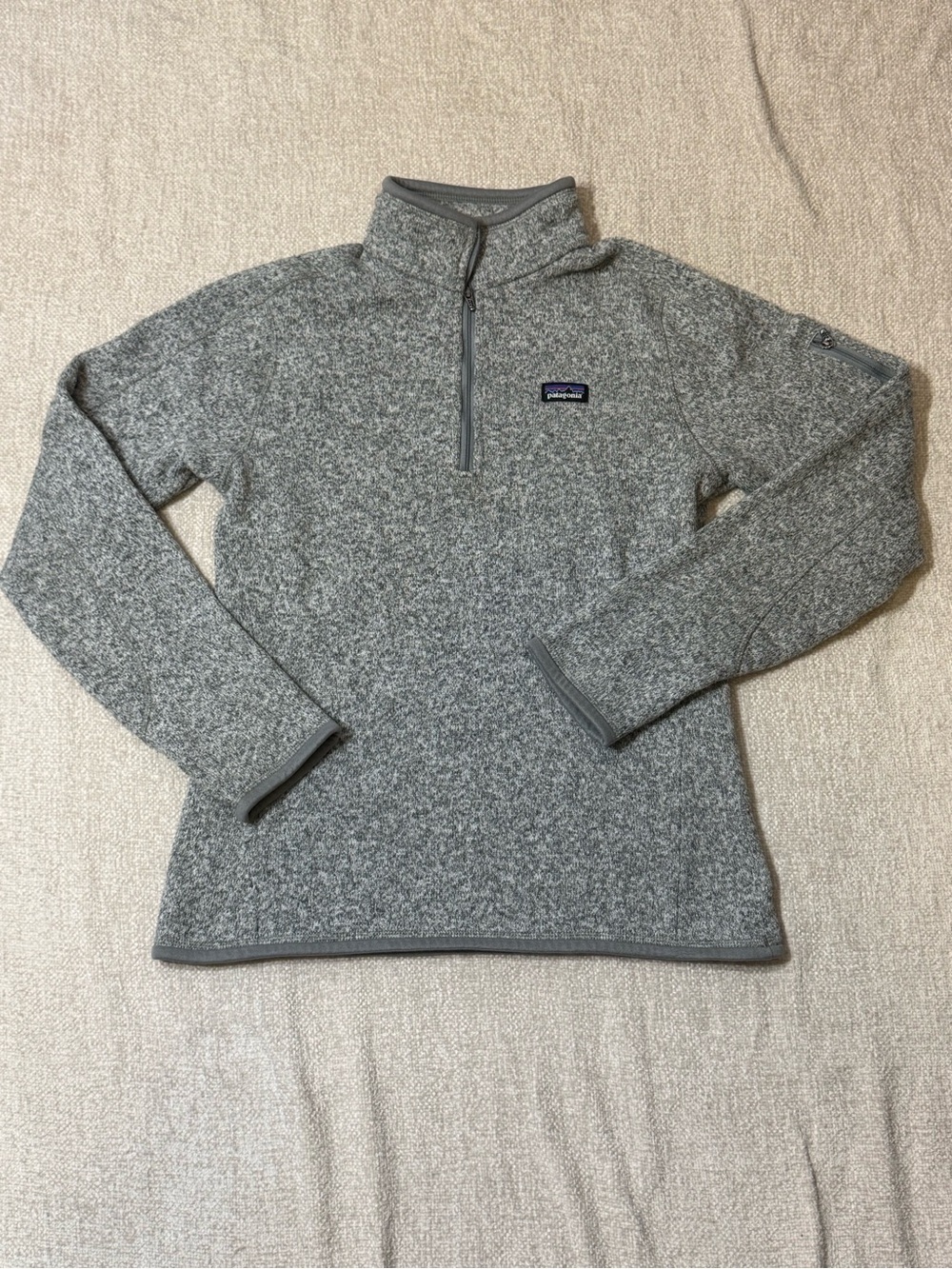 Patagonia Better Sweater 1/4 Zip Gray Fleece Pullover Gorpcore Outdoor